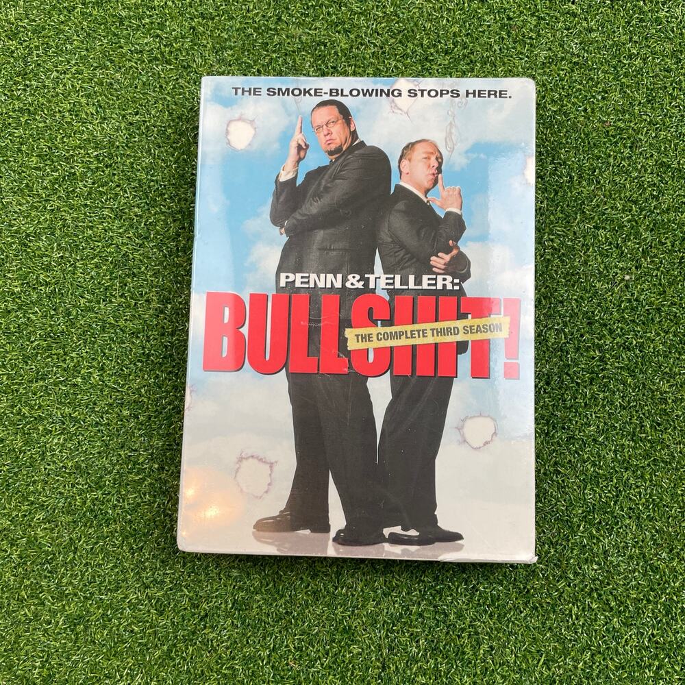 Penn & Teller: Bullshit! The Complete Third Season DVD Set NEW